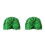 2Pièces Bonnet - Vert Cadeau Doux Photo 8