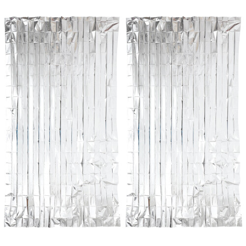 4Pièces Couverture Chaude Pliable Argentée Pour Situation De Survie