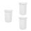 3Pièces Plat À Quartz Haute Pureté Résistant Alkali 10