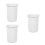 3Pièces Plat À Quartz Haute Pureté Résistant Alkali 7