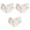 3Pièces Sous-Vêtements Maternité Blancs Bas Taille Et Respirant 3
