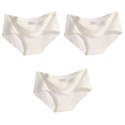 3Pièces Sous-Vêtements Maternité Blancs Bas Taille Et Respirant 2