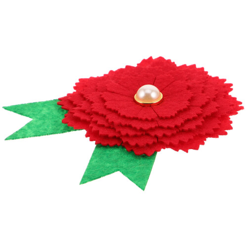 4Ensembles Kit DIY Broches Fleurs Enfants Tissu Non 1