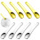8 Pièces Spatules Métal Pour Et 8