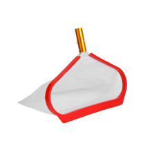 Heavy Duty Pool Skimmer Net with Aluminum Frame, Ultra Fine Mesh Leaf Rake for Swimming Pool Cleaning