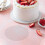 Plateau Rond En Transparent Pour Gâteau Décoration 6
