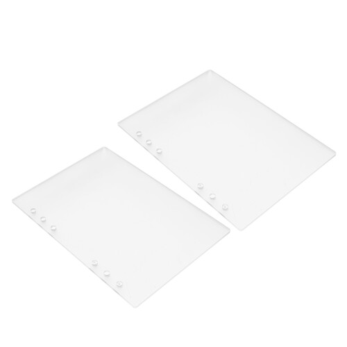 2Pièces Couverture Anneaux A6 Mat Portable Et Solide
