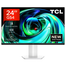 TCL 24G54-UK Mini-LED Monitor, Full HD resolution, 100Hz, VA panel, 450 nits, VESA Display HDR 400, Wide Color Gamut, T?V Rheinland Flicker-Free & Low