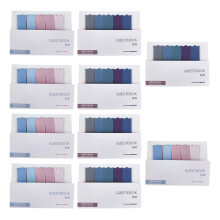 10Pcs Multi -Adhesive Page Markers Writable Tabs for Study
