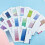 10Pcs Multi -Adhesive Page Markers Writable Tabs for Study 5