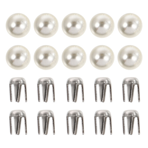 150Sets DIY Modeknöpfe Claw Nail Rivets Künstlicher