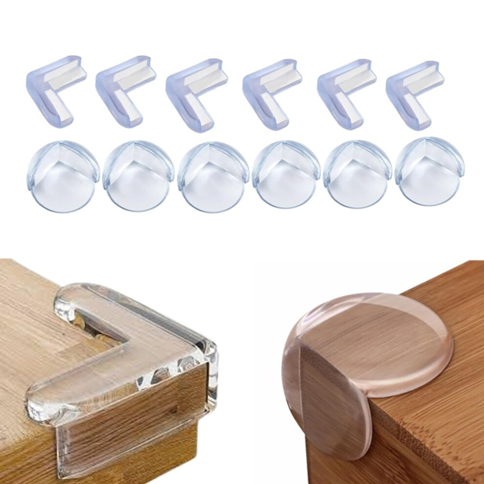 Inabias Corner Protectors For Kids - Baby Proofing Table Corner Protectors For Baby Child Safety Corner Guards & Edge Protectors With Strong Adhesive