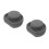 2Pcs Grey Silicone Ev Charging Port Cover Magnetic Dustproof Protector 8