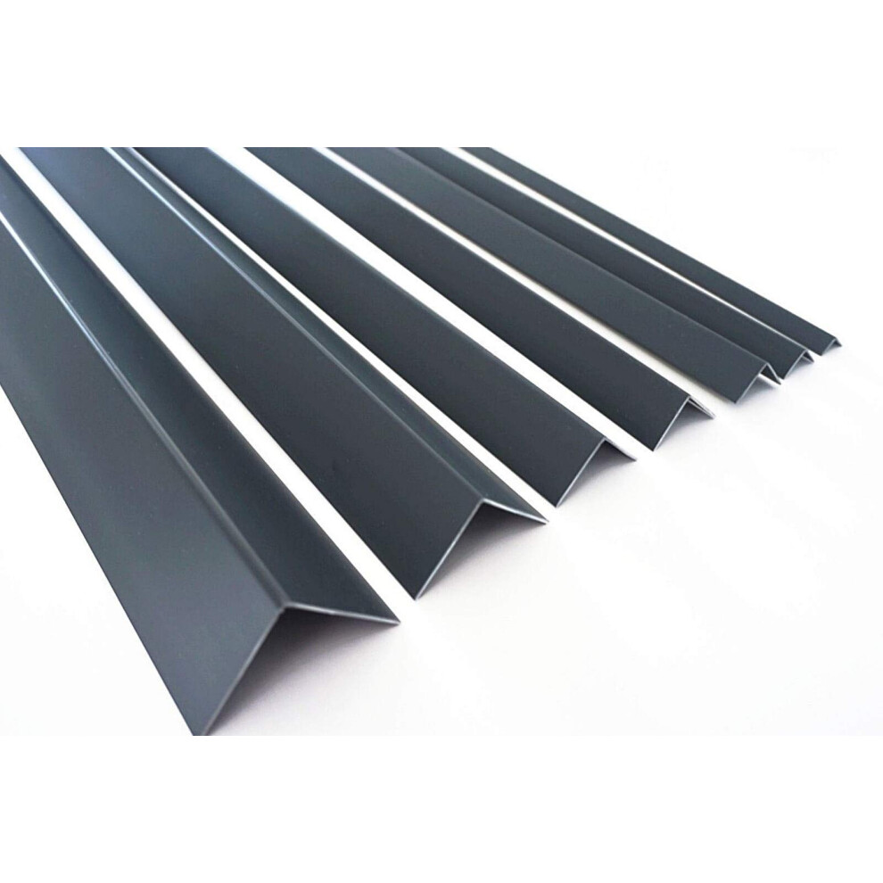 Photos - Other Office Equipment Anthracite RAL 7016 Plastic PVC Corner 90? 1 Meter Angle Wall Guard Edge Protector TMW Profiles (30mm x 30mm x 1M)