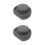 2Pcs Grey Silicone Ev Charging Port Cover Magnetic Dustproof Protector 4