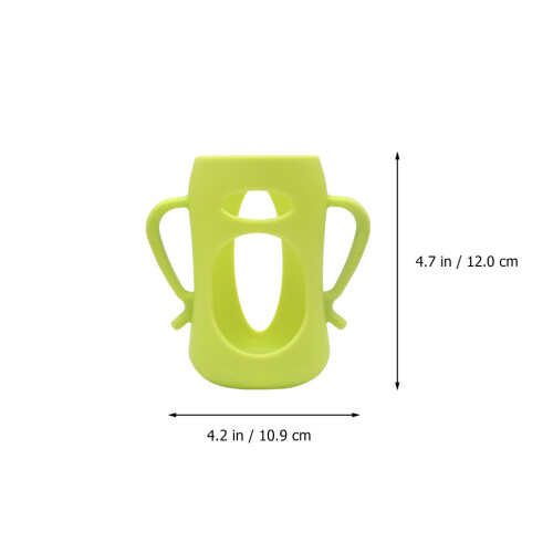 2Pièces Couvre Silicone Vert Protection Douceur Antidérapante 1