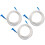 2Ensembles Connecteur Purge Huile Facile À Utiliser 11