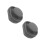 2Pcs Grey Silicone Ev Charging Port Cover Magnetic Dustproof Protector 5