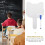 1Ensemble Tableau Réponse Portable En Bois ABS Pour Classe 10