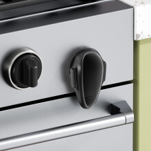 SAFELON 1 Pcs Child Safety Oven Lock, Kitchen Safety Oven Door Lock for Babies & Toddlers (Black)