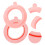 1Pièces Antidérapant En Silicone Rose Pour Bébé À 10
