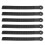 6Pièces Accessoires Fixation Snowboard ABS Sangles Ajustables 10