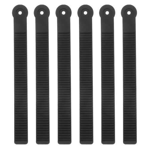 6Pièces Accessoires Fixation Snowboard ABS Sangles Ajustables