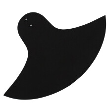 2Pièces Tampons Silence Cymbales Et Tambour Noir Tissu Caoutchouc
