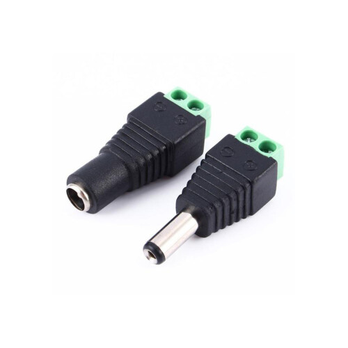5 Pièces Connecteur 5 Pour Câble Dc