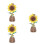 3Ensembles 3D Tournesol Bois Jouet Éducatif 6