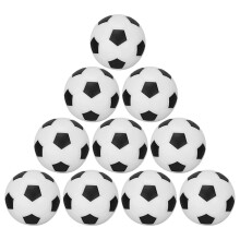 30Pièces Mini Ballons De Football ABS Colorés Accessoires Décoratifs
