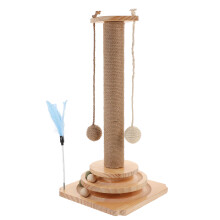 3Ensembles Arbres À Chat Béige Sisal Épais D’escalade Pour Chats