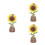 3Ensembles 3D Tournesol Bois Jouet Éducatif 9