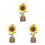 3Ensembles 3D Tournesol Bois Jouet Éducatif 10