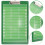 2Pièces De Coaching Football Vert PVC Résistant Usage 9