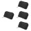 4Pièces Boîte Rangement Tissu Noir Pour Glucomètre Usage 6