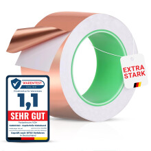 Copper Foil Tape 50mm x 20m DoubleSided Conductive SelfAdhesive for EMI Shielding Grounding and Soldering