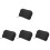 4Pièces Boîte Rangement Tissu Noir Pour Glucomètre Usage 4