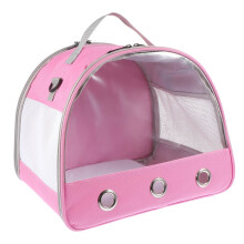 1Pièces Portable Pour Petit Animal Rose En Toile Résistant Aéré