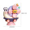 2Pièces Jouets Bébé Plastique Violet À Vent Pour Chaise Haute 4