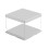 3Pcs Transparent Cake Boxes White Bakery Boxes for Home and Shop 1