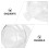 3Pièces Abreuvoir Oiseaux Transparent Pour Cage 6