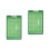 2Pièces De Coaching Football Vert PVC Résistant Usage 5