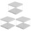 3Pcs Transparent Cake Boxes White Bakery Boxes for Home and Shop 2