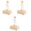 3Ensembles Coffret Diapasons Avec Marteau Et Bois Beige 5