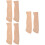 3Ensembles Coupe Bois Beige Résistante 6