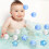 100 Pièces Balles Plastique Étoile Thème Océan Bébé 8