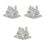 3 Ensembles De Graffiti Bricolage Puzzle Maison 3D Carton Éducatif 4