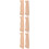 3Ensembles Coupe Bois Beige Résistante 7