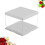3Pcs Transparent Cake Boxes White Bakery Boxes for Home and Shop 11